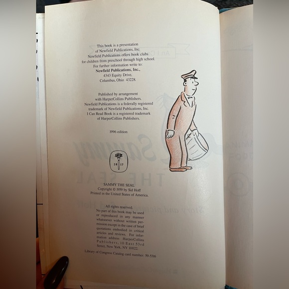 Children Hardcover Book- An I Can Read Book: Sammy the Seal - Picture 3 of 6